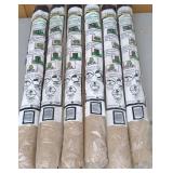 (5) 3ft x 24ft Natural Burlap Pkg - Looks New