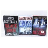 (3) James Patterson Hardcover Books