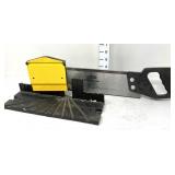 Stanley Miter Box 19/114 & Hard Tooth Saw