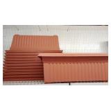 (12) Duraco Plastic 10" x 27" x12" Planters