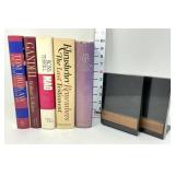 (5) Biographies & Memoirs w/Bookends