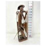 Vintage Hand Carved Balinese Wooden ï¿½Water