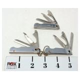 (3) Bassett Pocket Knives/Bottle Openers