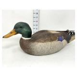 Wooden Mallard Drake Duck Decoy