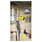 T-Squares, Hammer, Mallet, Paint Brushes, Etc