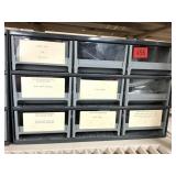 Multi Drawer Organizer w/Hooks, Clips, Hardware