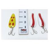 (3) Len Thompson No. 1 Fishing Lures - Trebel