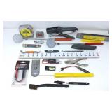Measuring Tape, Stapler, Level, Testers &