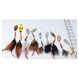 (9) Inline Treble Spinners