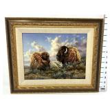 Millette -"Dusty Plains"- Bison Print
