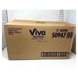 (12) Viva Family Size Rolls of Paper Towels- New