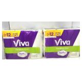 (12) Viva Double Rolls of Paper Towels Signature