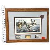 Maynard Reece Iowa Ducks Unlimited 1993-94 Signed