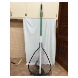 Fishing Net w/Metal Handle