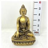 Vintage Brass Buddha Statue