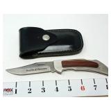 Smith & Wesson Maverick Lockback Knife w/Case