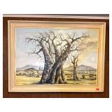 ï¿½Baobabï¿½ by Mukora Nairobian Oil Painting