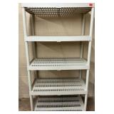 Plano Plastic 5 Shelf Unit - Beige