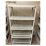 Plano Plastic 5 Shelf Unit - Beige