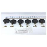 (6) Master Trigger Locks w/Keys & (1) Omega Lock