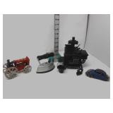 Cast Iron Tractor-Stove-Sad Iron-Car