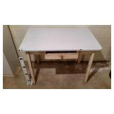 Porcelain table w/drawer 30x40x25