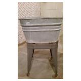 Wash tub & stand