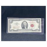1963 Red Seal $2 bill