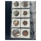 Group of coins marked error