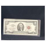 1963 Red Seal $2 bill