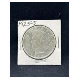 1925 S silver Peace dollar