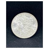 1883 CC Carson City Morgan silver dollar