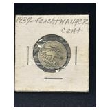 1837 Feuchtwanger Cent