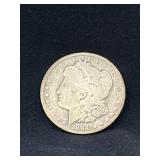1894 O Morgan silver dollar