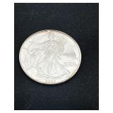 2005 American silver Eagle dollar