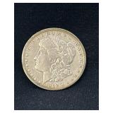 1892 CC Carson City Morgan silver dollar