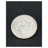 1882 Morgan silver dollar