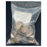 Approximately 225 wheat Pennies