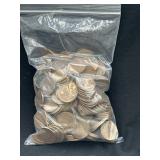 Approximately 320 wheat Pennies
