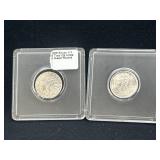 Indian head and liberty one tenth Troy ounce