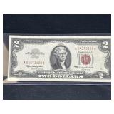 1963 Red Seal $2 bill