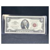 1963 Red Seal $2 bill