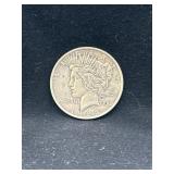 1923 Peace silver dollar