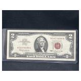 1963 Red Seal $2 bill