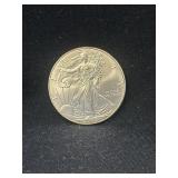 2002 American silver eagle