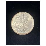 2001 American silver eagle