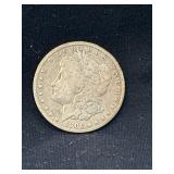 1901 S Morgan silver dollar