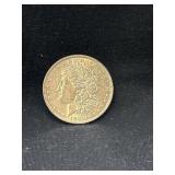 1900 Morgan silver dollar