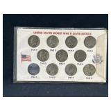 Silver war nickel collection