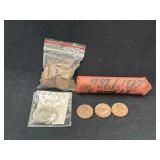 Canadian centennial coinage lot Pennies and